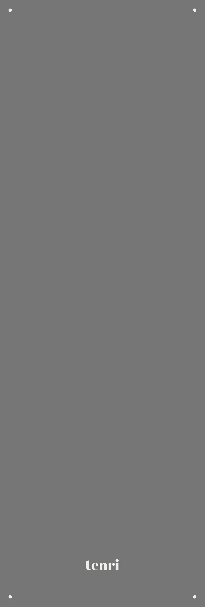 Grey Plain snap-on towel